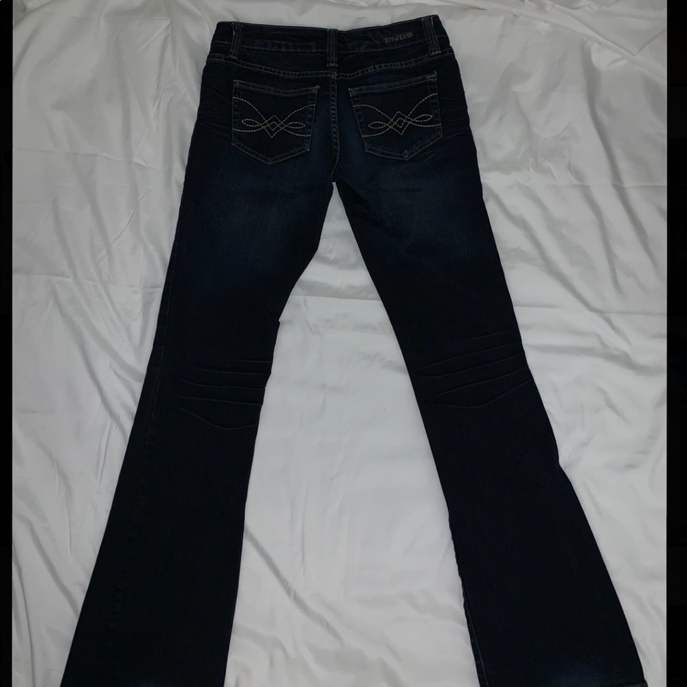Dark Wash Boot Cut Jeans